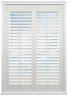 Bromley, Pure White - Full Height Plantation Shutter